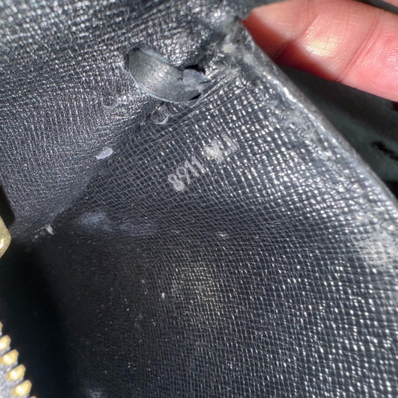 Black Louis Vuitton fringe St.Cloud GM with braided strap, shorty strap, & charm - Picture 12 of 16